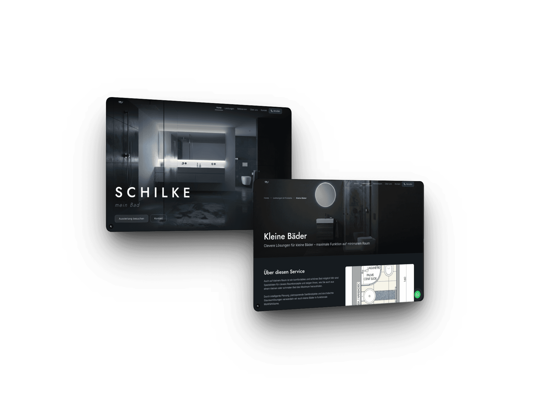 Schilke — Website Mockup